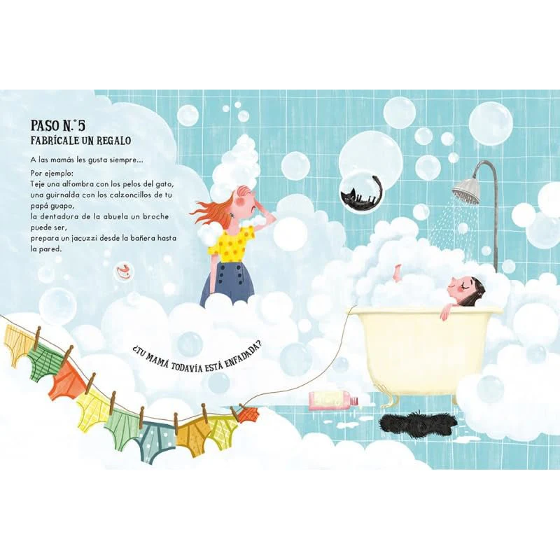 LIBRO INFANTIL - CÓMO DESENFADAR A UNA MAMÁ EN 10 PASOS - Imagen 3