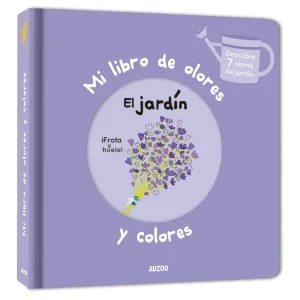 LIBRO INFANTIL - MI LIBRO DE OLORES Y COLORES " EL JARDÍN"