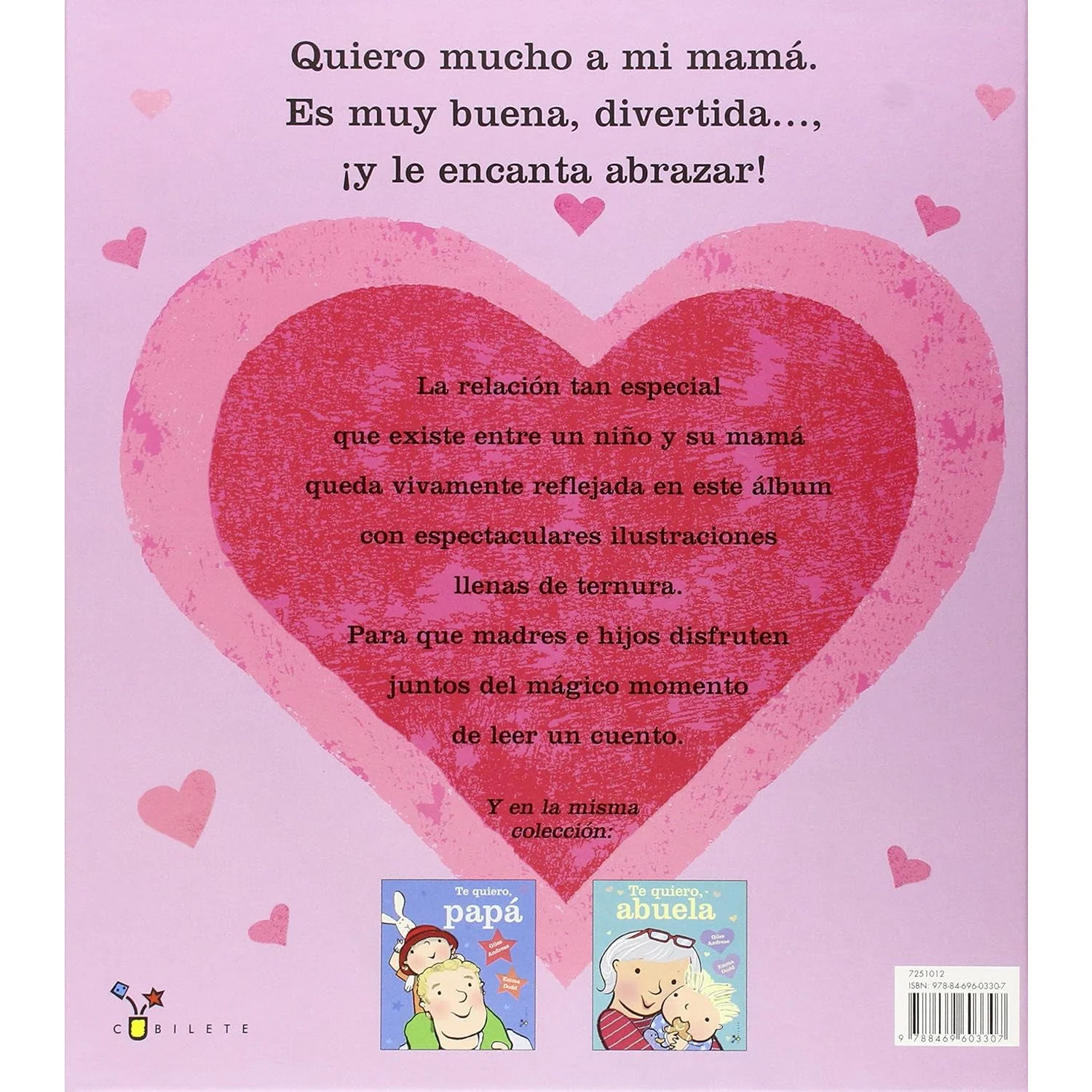 LIBRO INFANTIL - TE QUIERO MAMÁ - Imagen 2