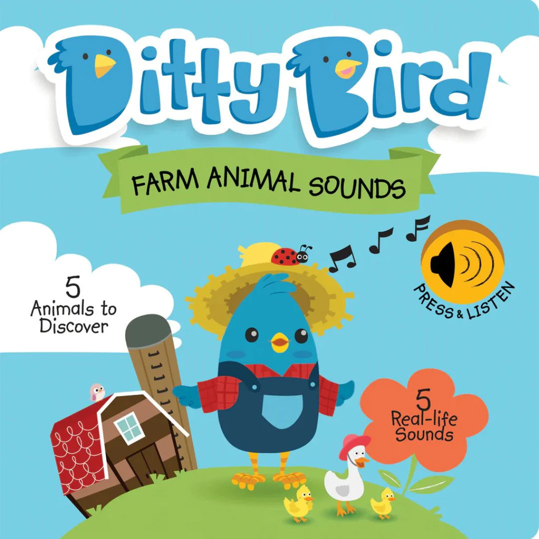 Libro Interactivo Musical - Farm Animal Sounds | Ditty Bird - Imagen 3