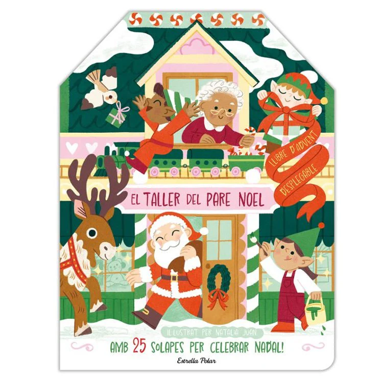 LLIBRE INFANTIL - EL TALLER DEL PARE NOEL: CALENDARI D'ADVENT