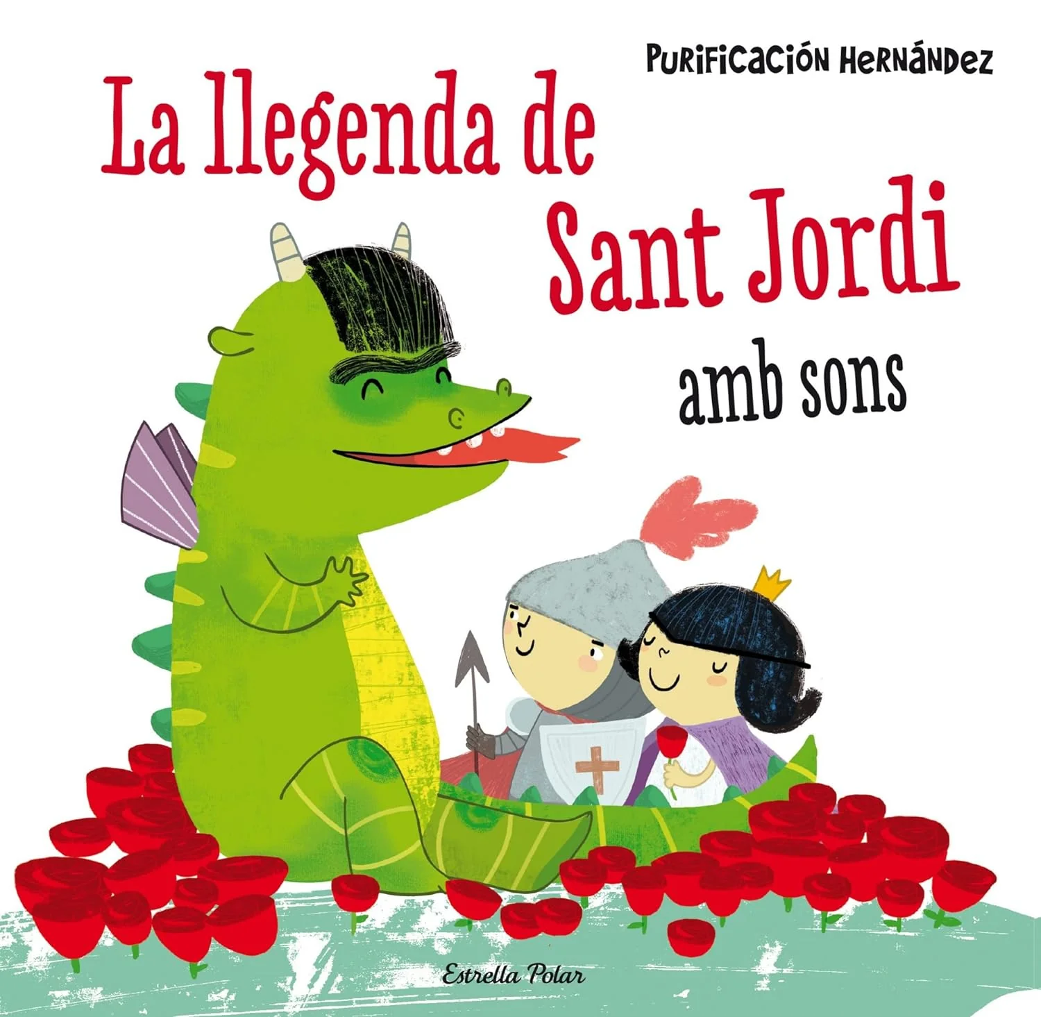 LLIBRE INFANTIL - LA LLEGENDA DE SANT JORDI AMB SONS