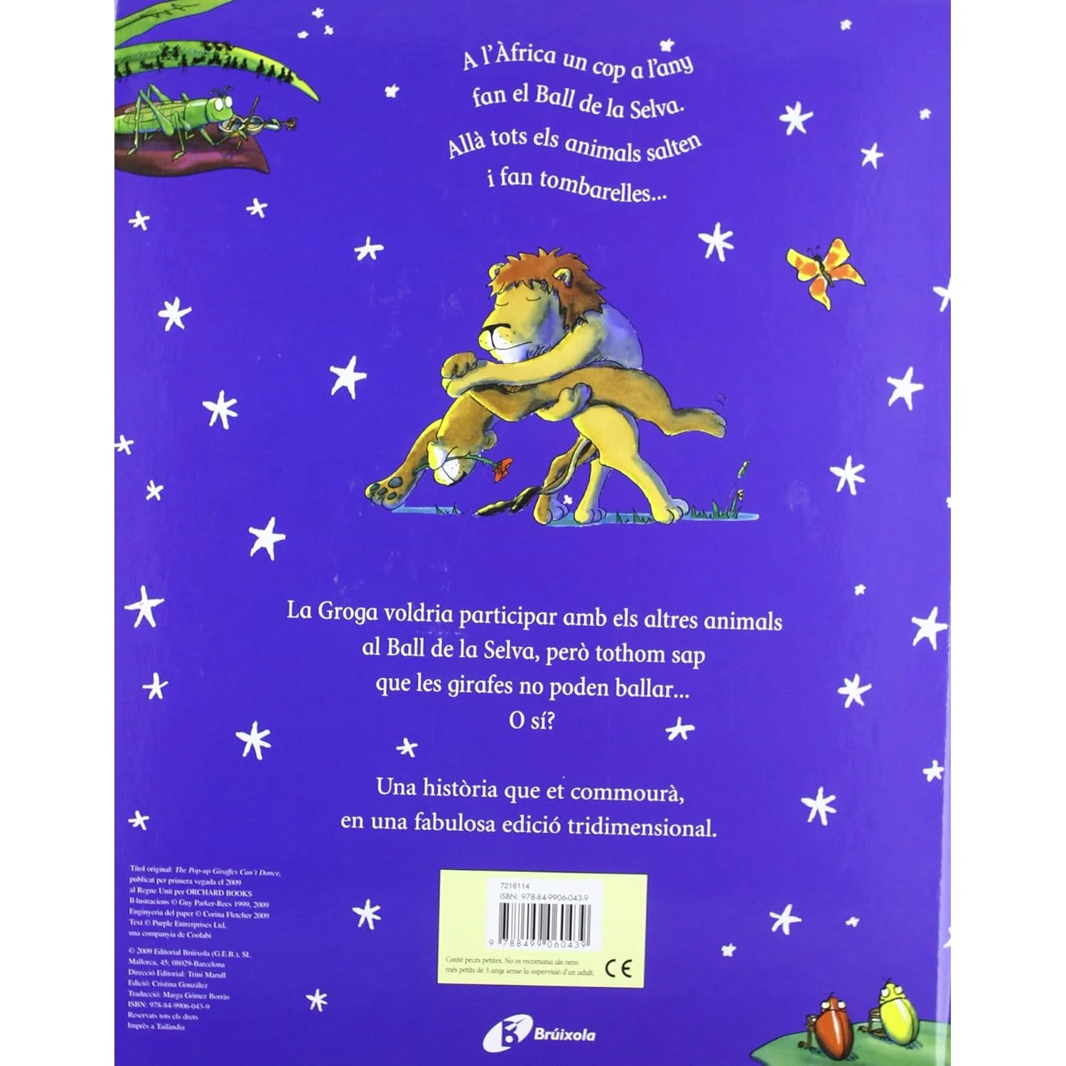 LLIBRE INFANTIL - LES GIRAFES NO PODEN BALLAR - Imagen 5