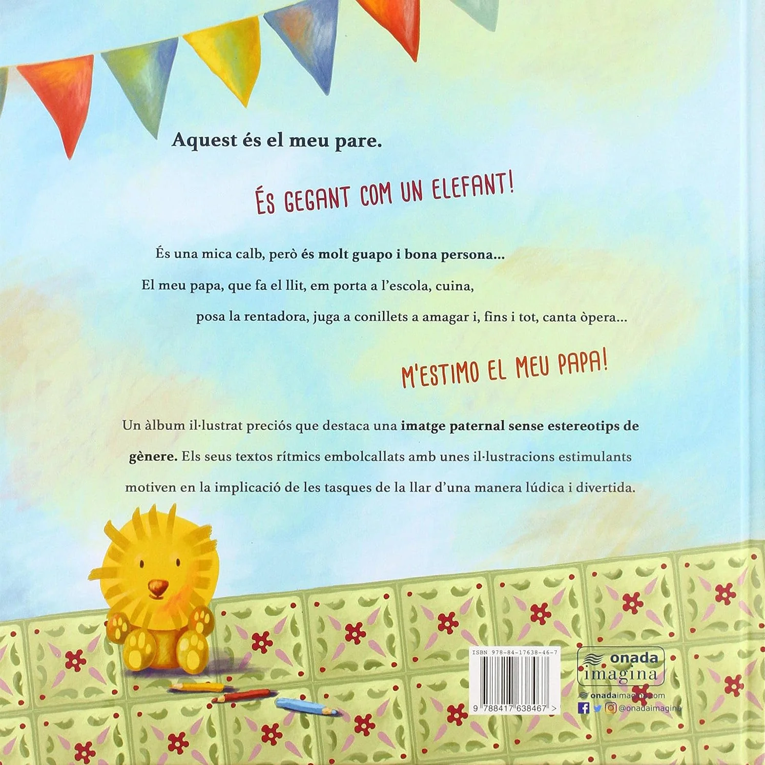 LLIBRE INFANTIL - T'ESTIMO PAPA - Imagen 2