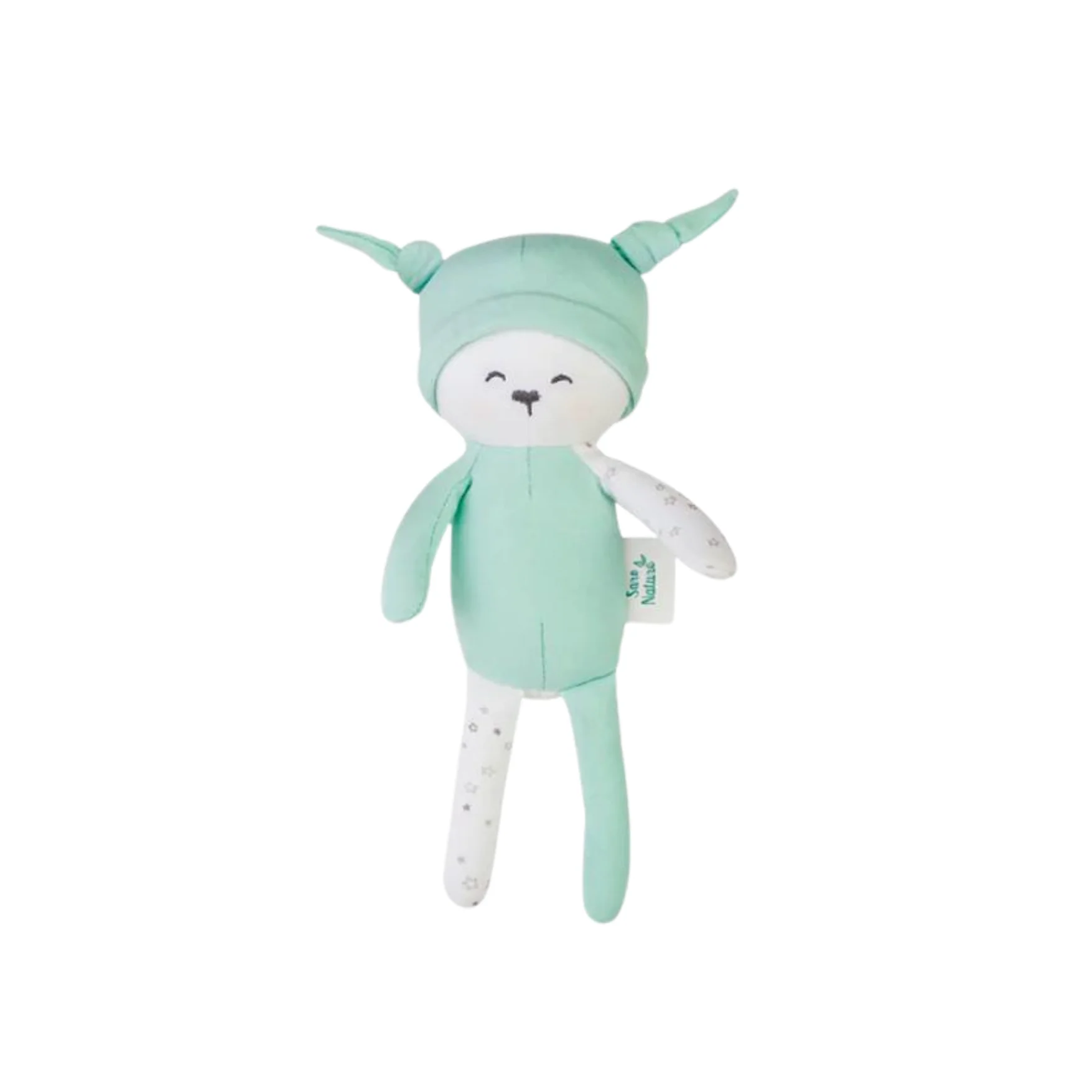 Peluche 100% Algodón Orgánico - Menta | Saro
