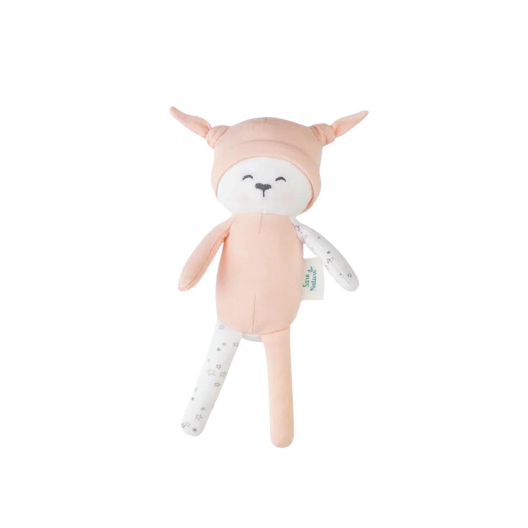 Peluche 100% Algodón Orgánico - Rosa | Saro
