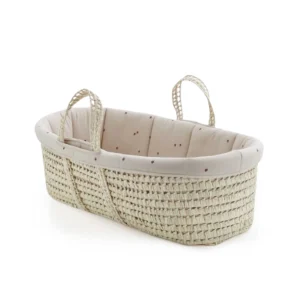 Moisés de Ratán y Algodón Orgánico - Mushrooms | Gloop!