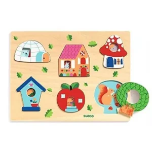 Puzzle Madera Encaje - Hogar | Djeco