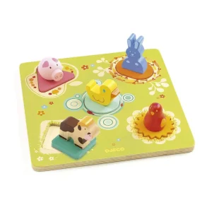 Puzzle Madera Relieve - Bildi | Djeco