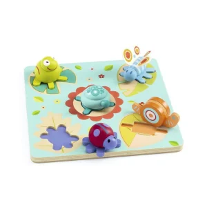 Puzzle Madera Relieve - Lilo | Djeco