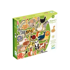 Figuras Magnéticas de Madera - Animales Magnimo | Djeco
