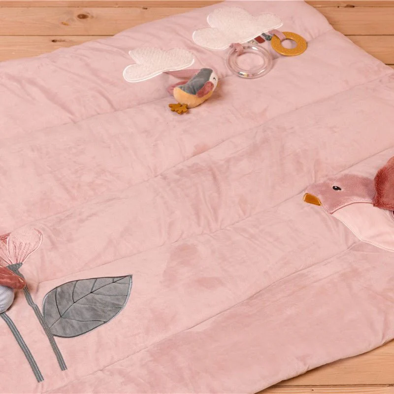 MANTA DE JUEGO SENSORIAL Y ACTIVIDADES LITTLE DUTCH ·FLORES· - Imagen 3