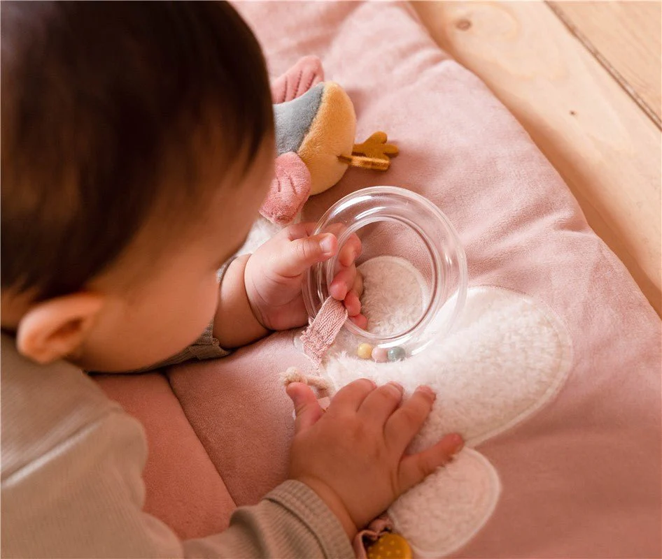 MANTA DE JUEGO SENSORIAL Y ACTIVIDADES LITTLE DUTCH ·FLORES· - Imagen 7