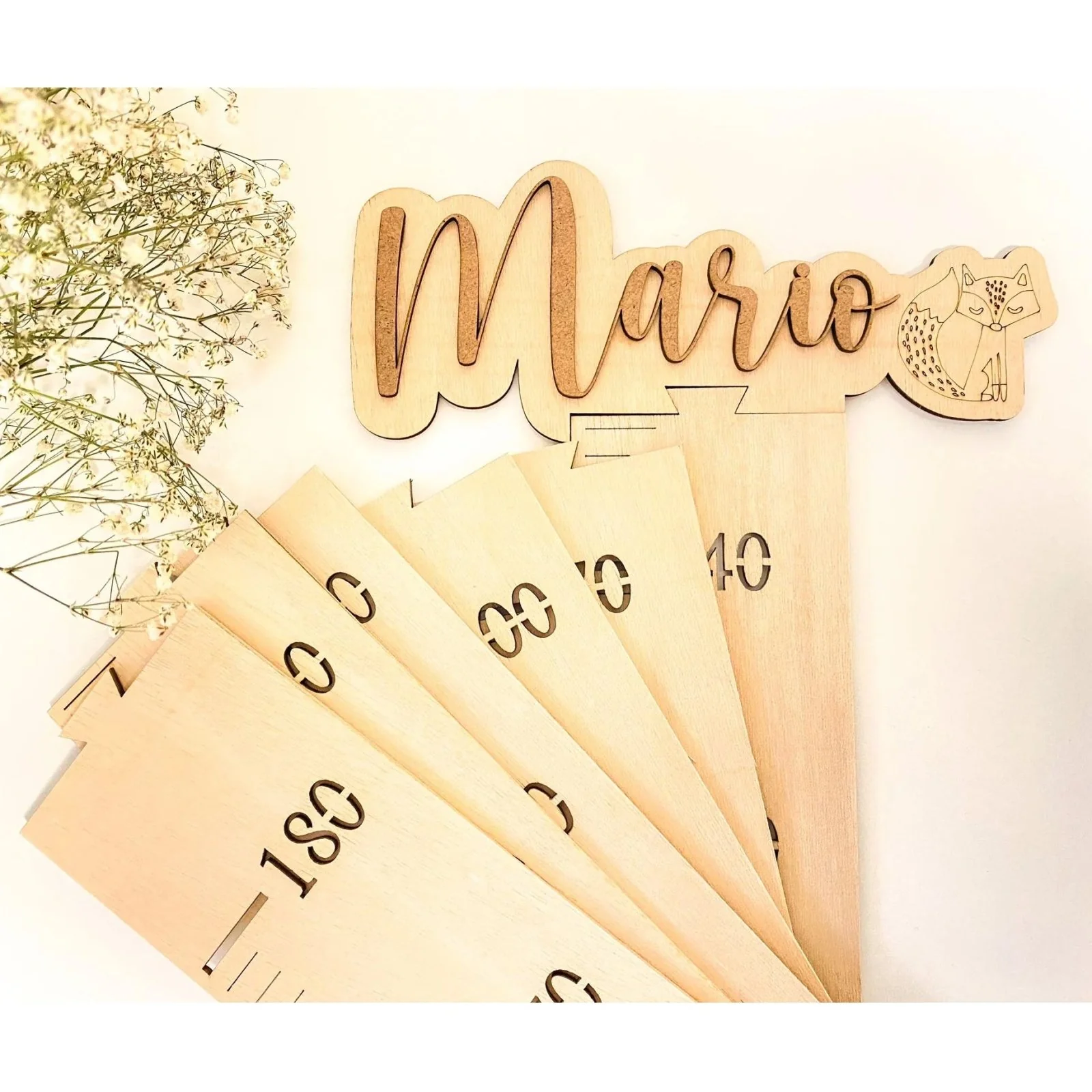 MEDIDOR INFANTIL PERSONALIZADO ·ANIMALES· - Imagen 2