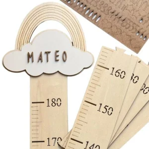 MEDIDOR INFANTIL PERSONALIZADO ·ARCOÍRIS·