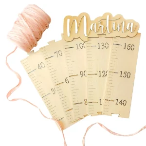 MEDIDOR INFANTIL PERSONALIZADO ·DREAMS BLANCO·