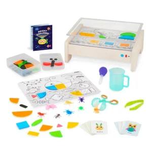 MESA DE LUZ ·KIT EDUCATIVO BATTAT BRIGHT EXPLORER·