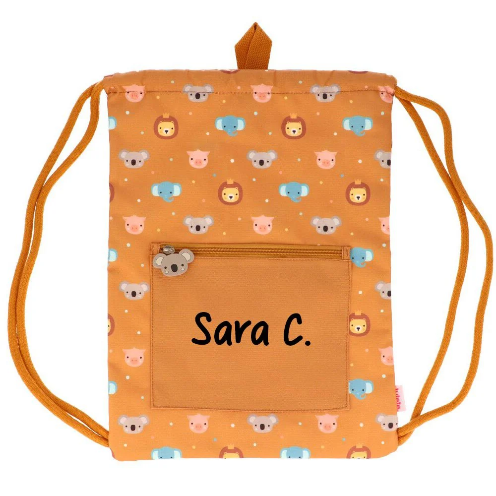 MOCHILA SACO IMPERMEABLE TUTETE ·ANIMAL FRIENDS· - Imagen 3