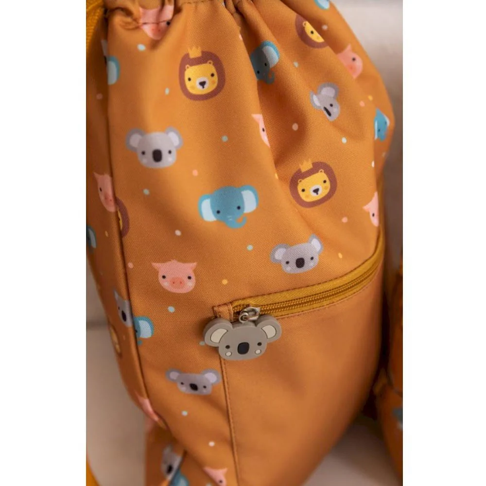 MOCHILA SACO IMPERMEABLE TUTETE ·ANIMAL FRIENDS· - Imagen 2
