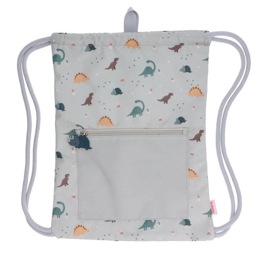 MOCHILA SACO IMPERMEABLE TUTETE ·DINOS WORLD·