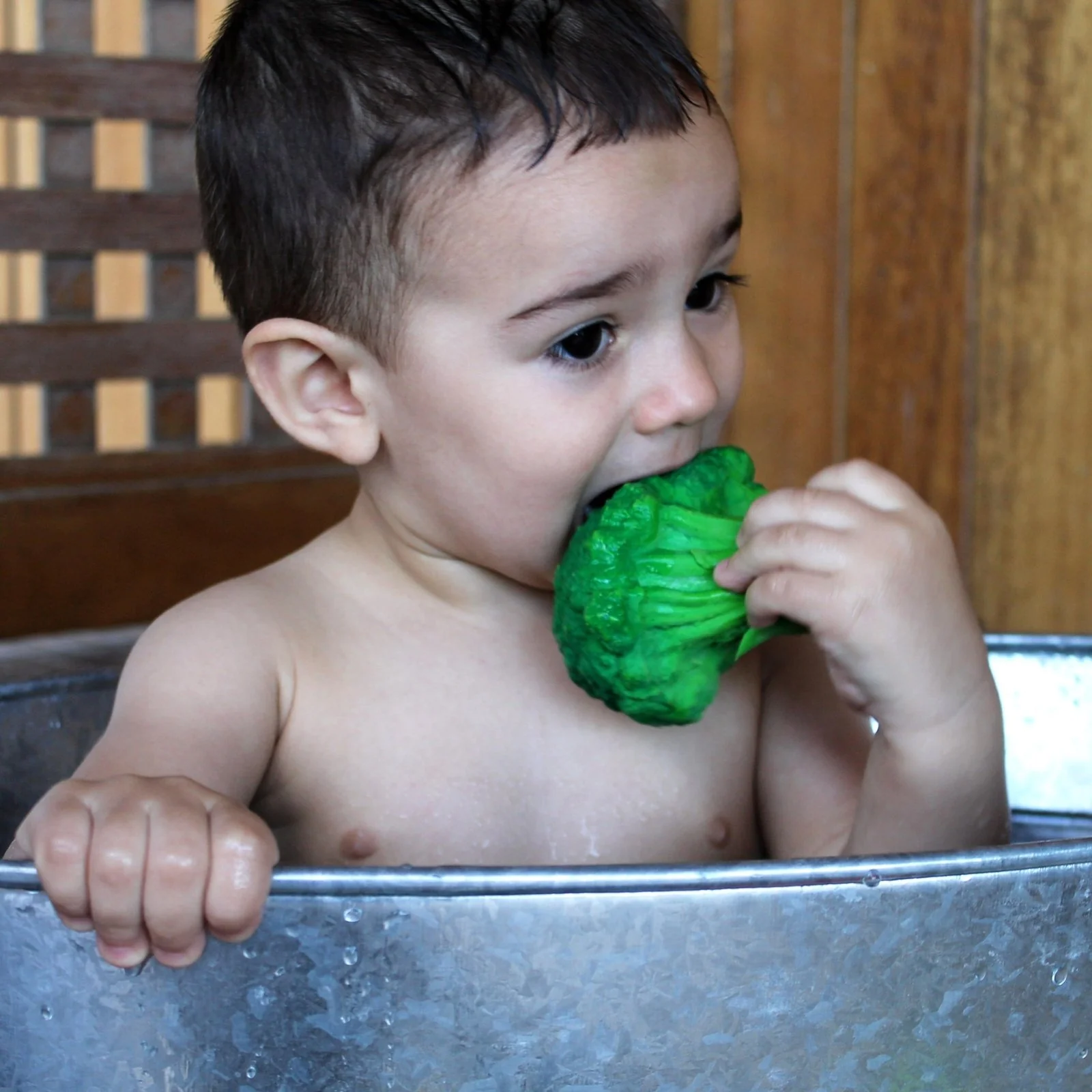 MORDEDOR 100% CAUCHO NATURAL OLI&CAROL ·BROCOLI· - Imagen 8