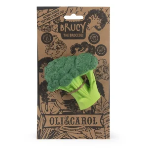 MORDEDOR 100% CAUCHO NATURAL OLI&CAROL ·BROCOLI·