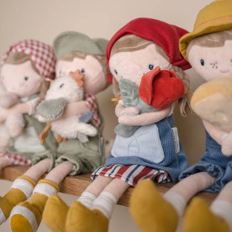 MUÑECA DE TELA MEDIANA LITTLE DUTCH ·ROSA GRANJERA· - Imagen 5