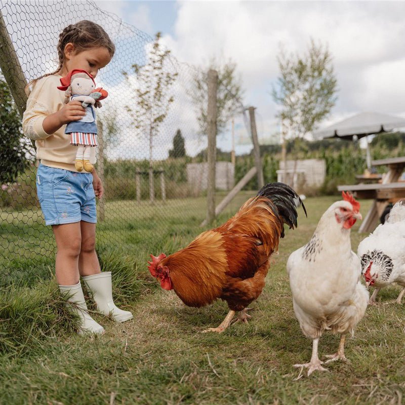 MUÑECA DE TELA MEDIANA LITTLE DUTCH ·ROSA GRANJERA· - Imagen 4