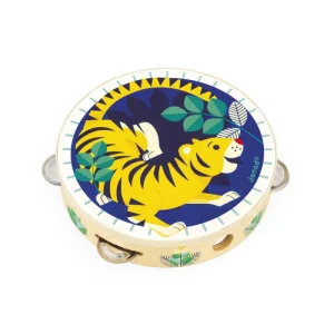 PANDERETA DE MADERA JANOD ·GIOIA TIGRE·