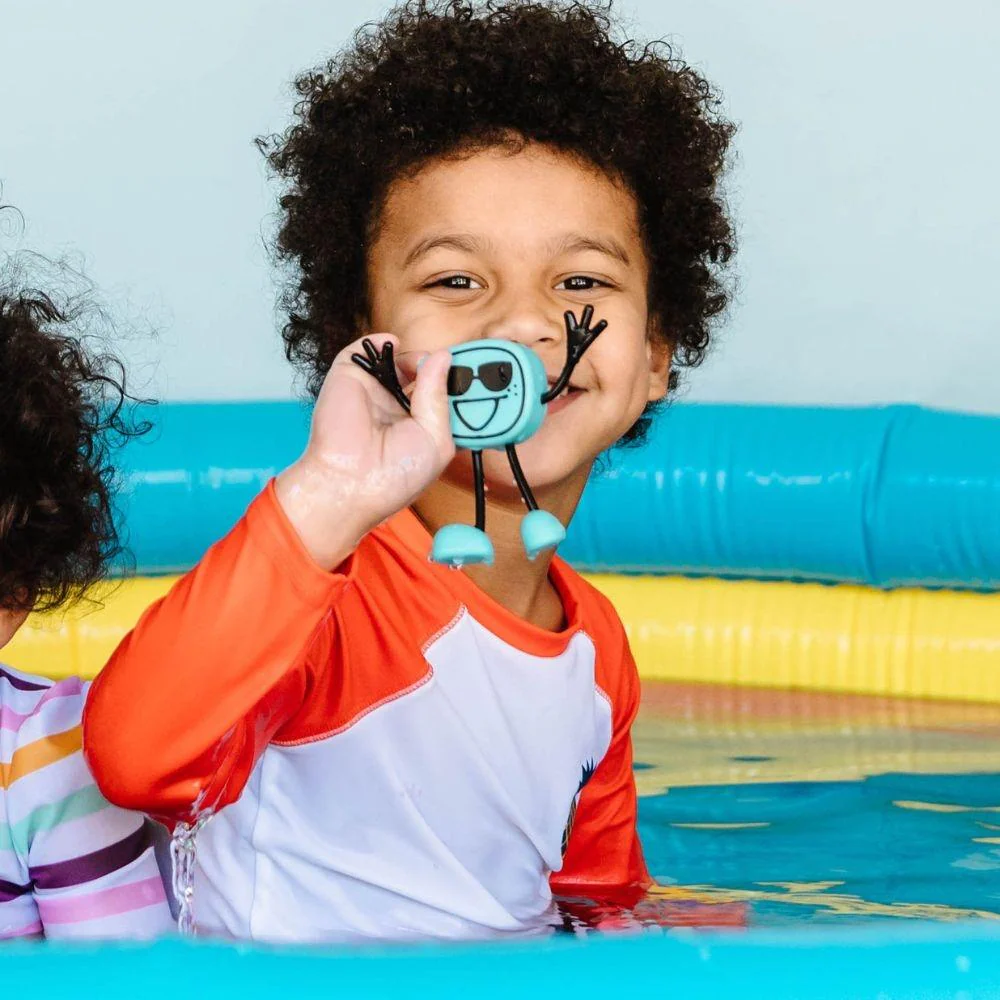 PERSONAJE Y 2 CUBOS DE LUZ PARA EL BAÑO GLOPALS ·BLAIR AZUL· - Imagen 5