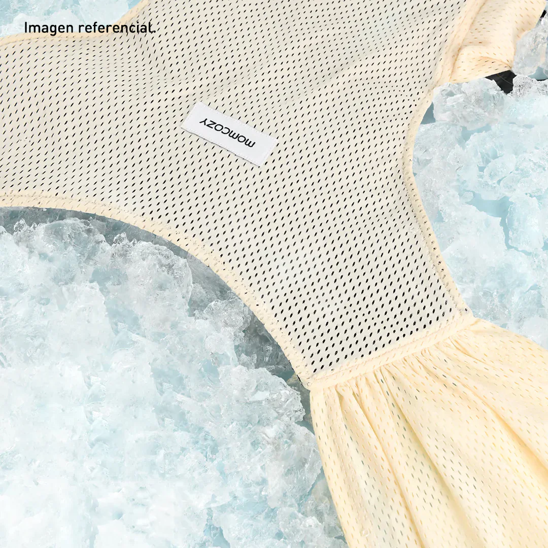 Portabebé Fular - Gris | MomCozy - Imagen 8