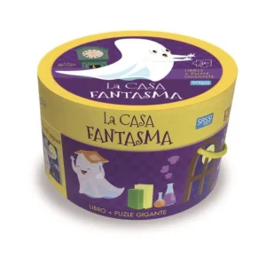 PUZZLE GIGANTE + LIBRO ·LA CASA FANTASMA·