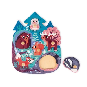 PUZZLE DE MADERA JANOD ·EL BOSQUE·