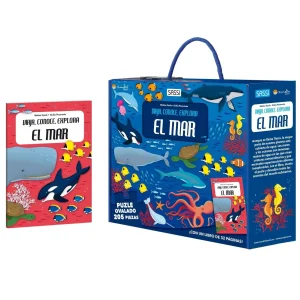 PUZZLE + LIBRO EDUCATIVO ·EL MAR·