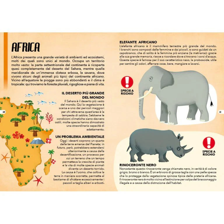 PUZZLE + LIBRO EDUCATIVO ·LOS ANIMALES DEL MUNDO· - Imagen 5