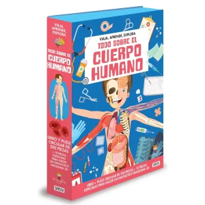 PUZZLE + LIBRO ·TODO SOBRE EL CUERPO HUMANO·