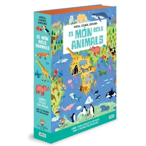 PUZZLE + LLIBRE: EL MÓN DELS ANIMALS