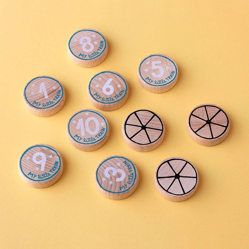 PUZZLE LONDJI 10 MINI PUZZLES ·MY LITTLE TRAIN· - Imagen 8