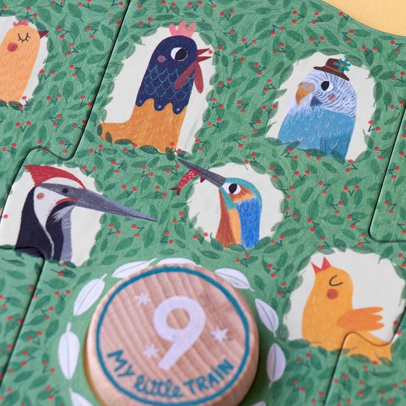 PUZZLE LONDJI 10 MINI PUZZLES ·MY LITTLE TRAIN· - Imagen 6