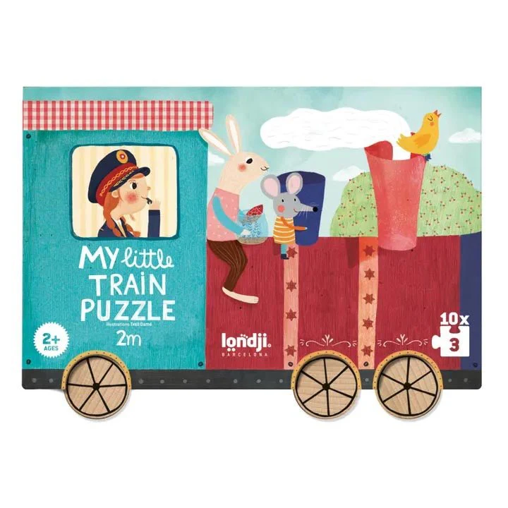 PUZZLE LONDJI 10 MINI PUZZLES ·MY LITTLE TRAIN·