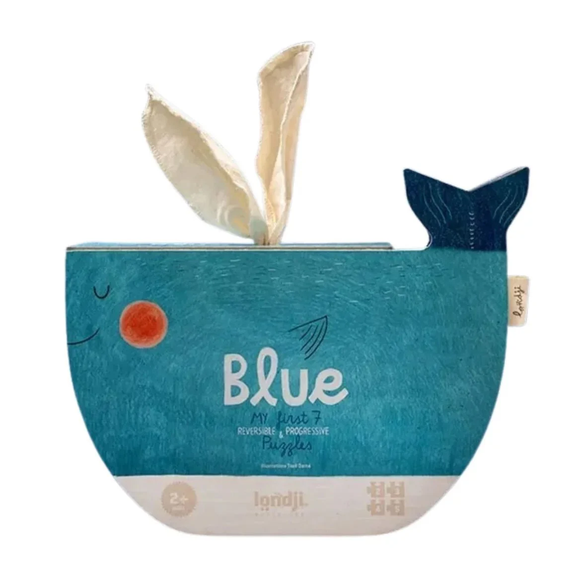 PUZZLE LONDJI 7 PUZZLES REVERSIBLES ·BLUE·