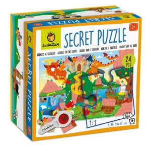 SECRET PUZZLE LUDATTICA 24 PIEZAS ·ASALTO AL CASTILLO·
