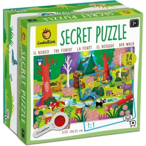 SECRET PUZZLE LUDATTICA 24 PIEZAS ·EL BOSQUE·