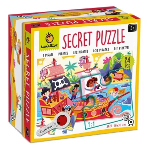SECRET PUZZLE LUDATTICA 24 PIEZAS ·PIRATAS·