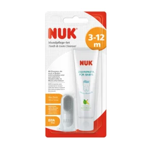Set de Cepillo + Pasta de Dientes (3 - 12m) | NUK