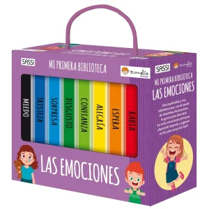 SET DE 8 LIBROS ·MI PRIMERA BIBLIOTECA - LAS EMOCIONES·