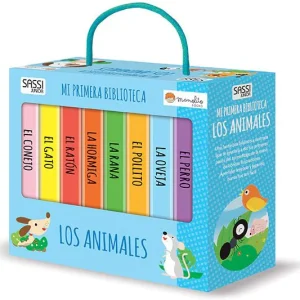 SET DE 8 LIBROS ·MI PRIMERA BIBLIOTECA - LOS ANIMALES·