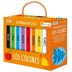 SET DE 8 LIBROS ·MI PRIMERA BIBLIOTECA - LOS COLORES·