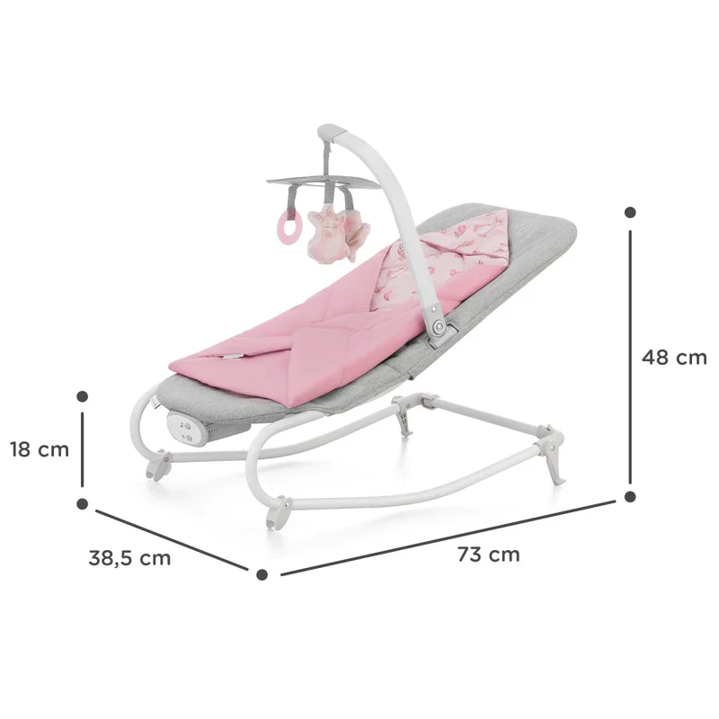 Silla Mecedora Felio 2 - Pink | Kinderkraft - Imagen 7