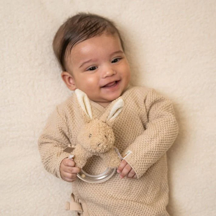 SONAJERO DE TELA LITTLE DUTCH ·BABY BUNNY· - Imagen 3